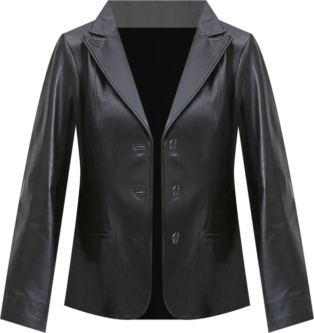 Women's Norah Leather Blazer Jacket