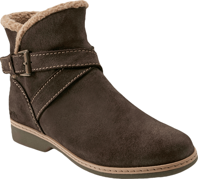 Women's Hutton Buckle Strap Cozy Booties