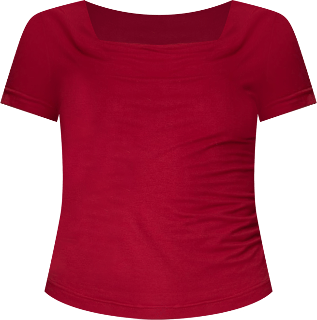 Womens Javi Cowl Neck Top
