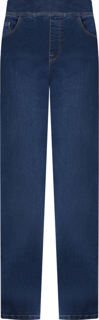 Women's Amanda High-Rise Straight Pull-On Jeans