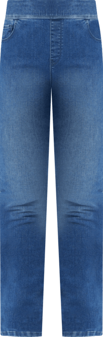 Women's Amanda High-Rise Straight Pull-On Jeans