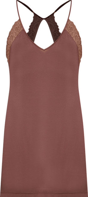 Women's Zennie Modal and Lace Chemise Lingerie