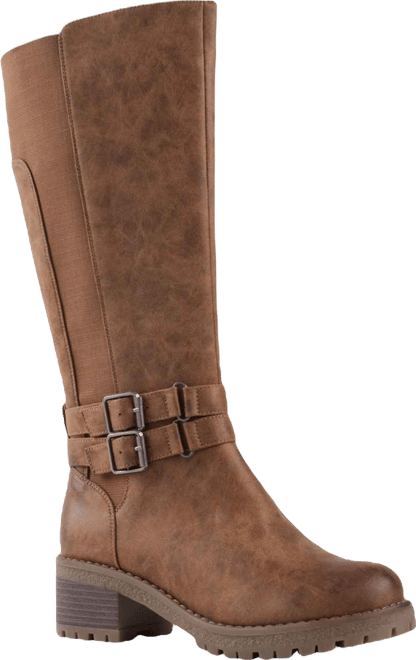 Women's Jonah Lug Sole Block Heel Knee High Boots