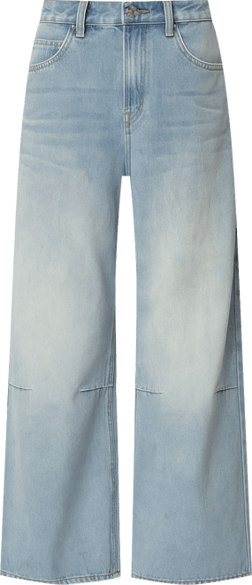 Womens Skater Girl Washed Low Rise Jeans