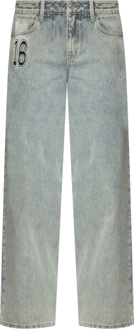 Women's 16 Vintage Acid Wash Jeans