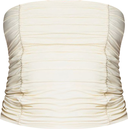 Womens Fifi Gathered Strapless Top