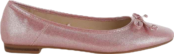 Agshin Metallic Ballet Flats Women
