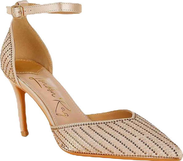 Wanda Pearls & Sequins Embellished Stiletto Sandals Women