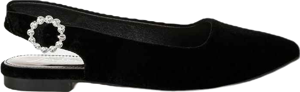 Dolan Velvet Slingback Flat Womens Sandals Women