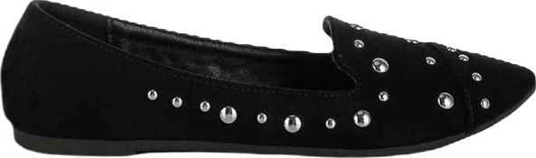 Olesia Stud Emebllished Ballet Flats Women