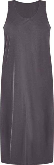 Women's Soft Knit Tank Dress with Side Pockets