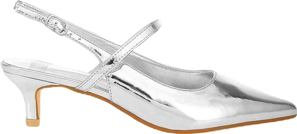 Abloom Kitten Heel Slingback Sandals Women