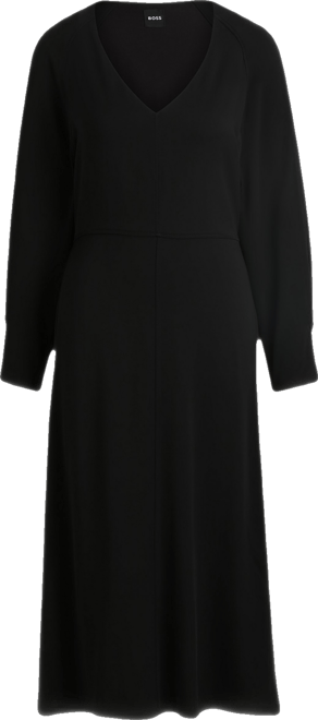 Boss by  Women's Relaxed-Fit V-Neck Dress