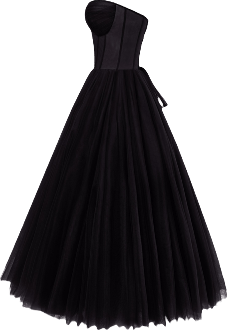 Milla Women's Strapless Puffy Midi Tulle Dress - Macy's