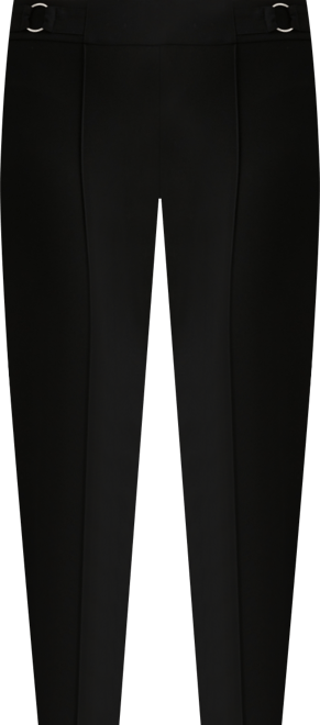 Plus Size Slim Leg Ankle Pant with Hardware