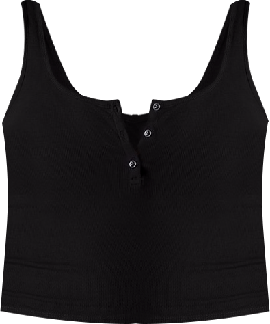 Women's Fitted Henley Tank