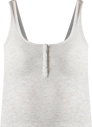 Women's Fitted Henley Tank