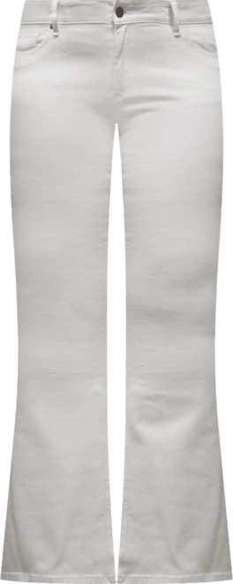 Women's Curvy Fit Stretch Denim Flare Jeans