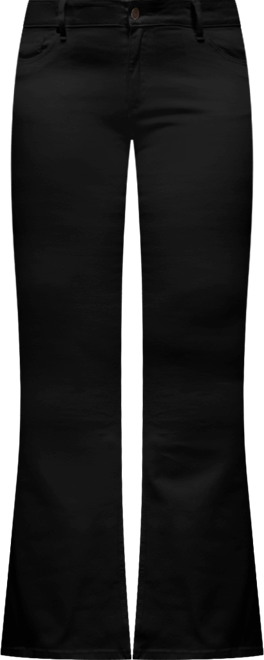 Women's Curvy Fit Stretch Denim Flare Jeans