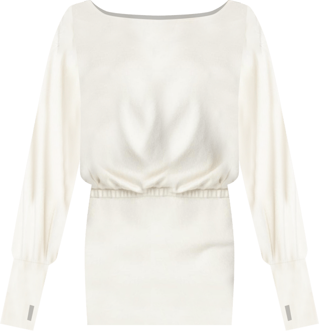 Womens Eve Off Shoulder Knit Mini Dress