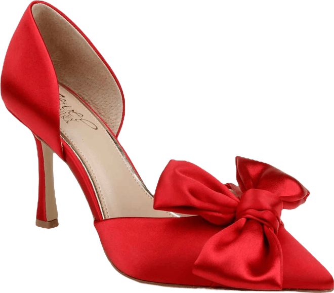 Women's Sidney Slip On Evening Bow Pumps