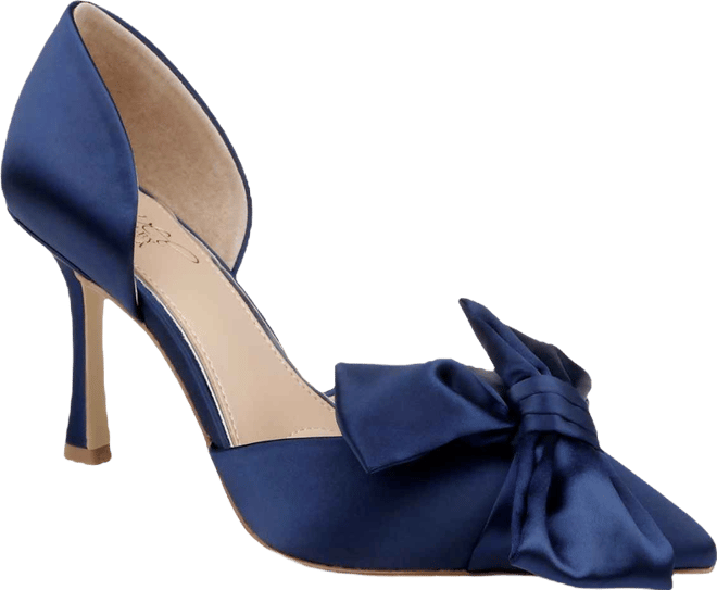 Women's Sidney Slip On Evening Bow Pumps