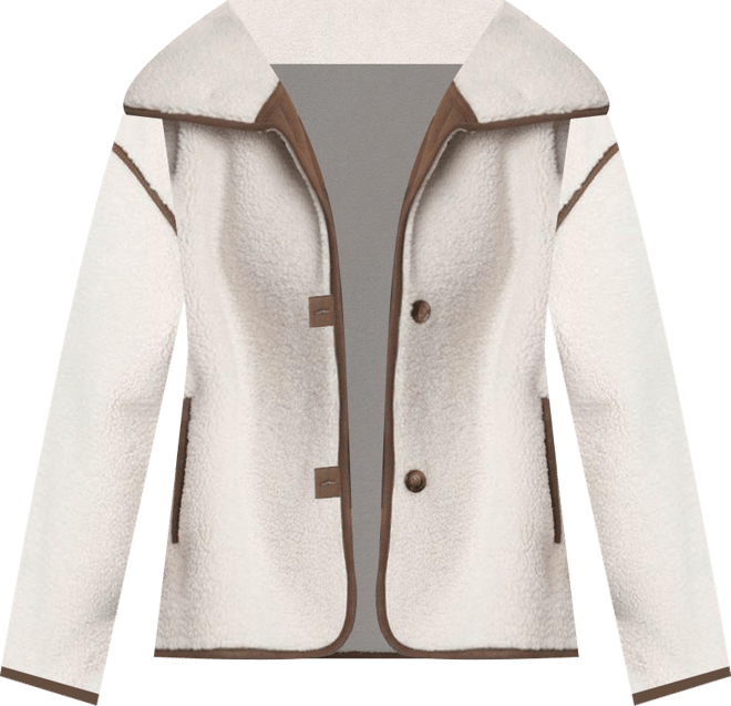 Women's Frost Oversized Faux Shearling Jacket