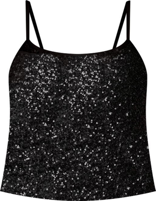Womens Celene Sequin Tank Top
