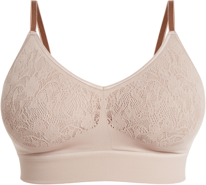 Women's The Mid V Lined Wire-free Bra
