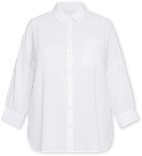 Plus Size Zoey Point Collar Blouse