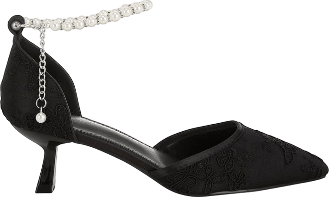 Laika Lace Kitten Heel Sandals Women