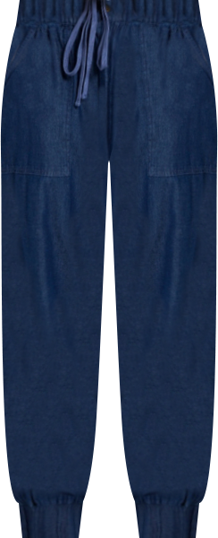 June + Vie Women's June + Vie Drawstring Denim Jogger