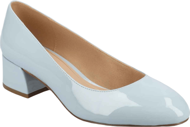 Women's Saarii Round Toe Block Heel Pumps