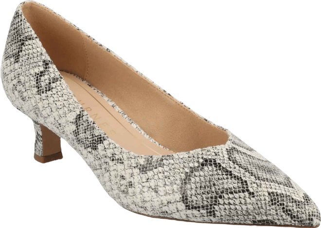 Women's Pammie Pointed Toe Kitten Heel Dress Pumps