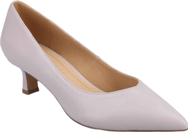 Women's Pammie Pointed Toe Kitten Heel Dress Pumps