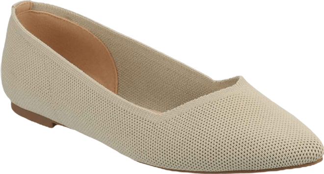 Women's Minnah Knit Pointed Toe Dress Flats