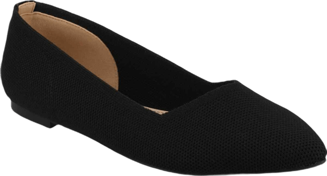 Women's Minnah Knit Pointed Toe Dress Flats