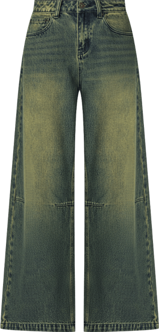 Womens Shawn Washed Low Rise Jeans