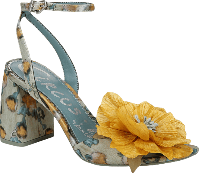 Circus NY by Sam Edelman Aria Flower Two-Piece Block-Heel