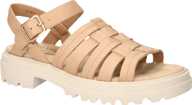 Women's Loni Lug Sole Fisherman Sandals