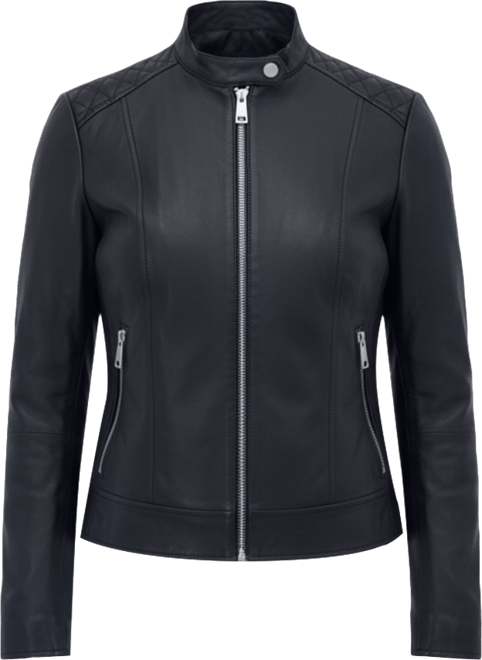 Glenbrook lightweight Women's leather Racer jacket