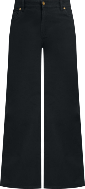 June + Vie Women's June + Vie Curvie Fit Wide-Leg Jeans