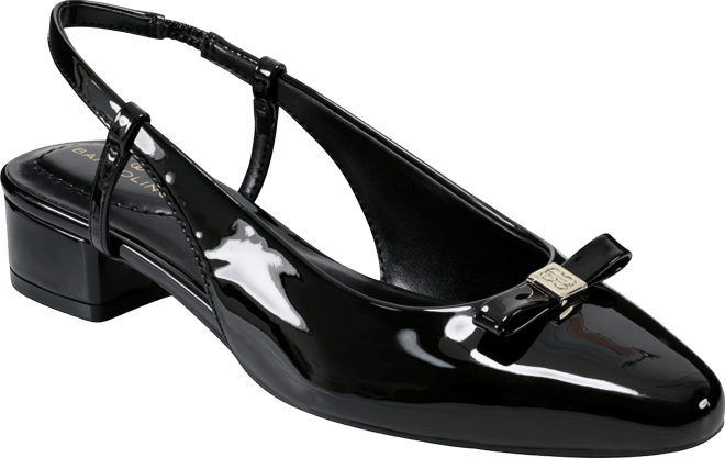 Women's Andies Bow Block Heel Slingback Pumps