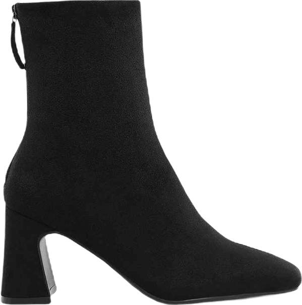 Dimri Square Toe Microfiber Ankle Boots Women
