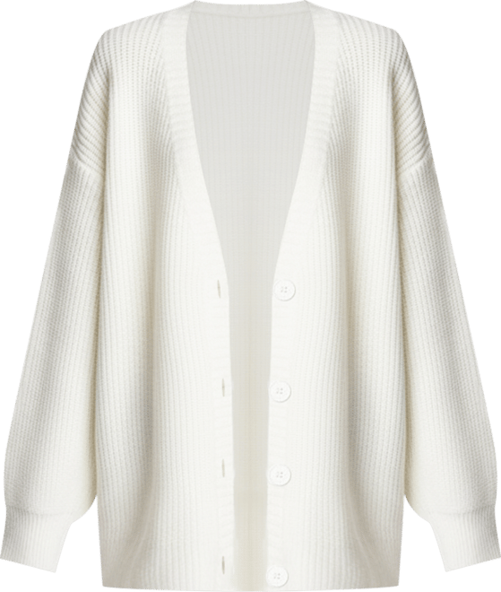 Edikted Womens Mathilde Oversized V Neck Cardigan - Macy's