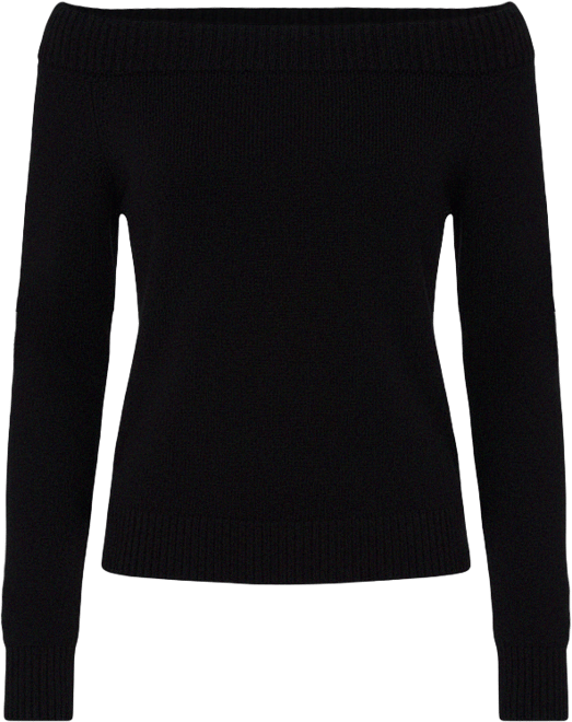 Womens Elona Off Shoulder Knit Top