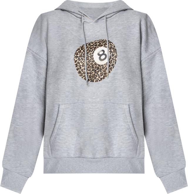 Women's Leopard 8 Oversized Hoodie