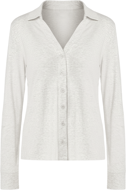 Womens Justina Button Up Top