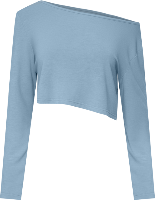 Women's Cropped Off Shoulder Top