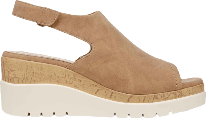 Women's Giselle Peep Toe Slingback Wedge Sandals